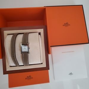 Authentic hermes heure H watch 17.2
